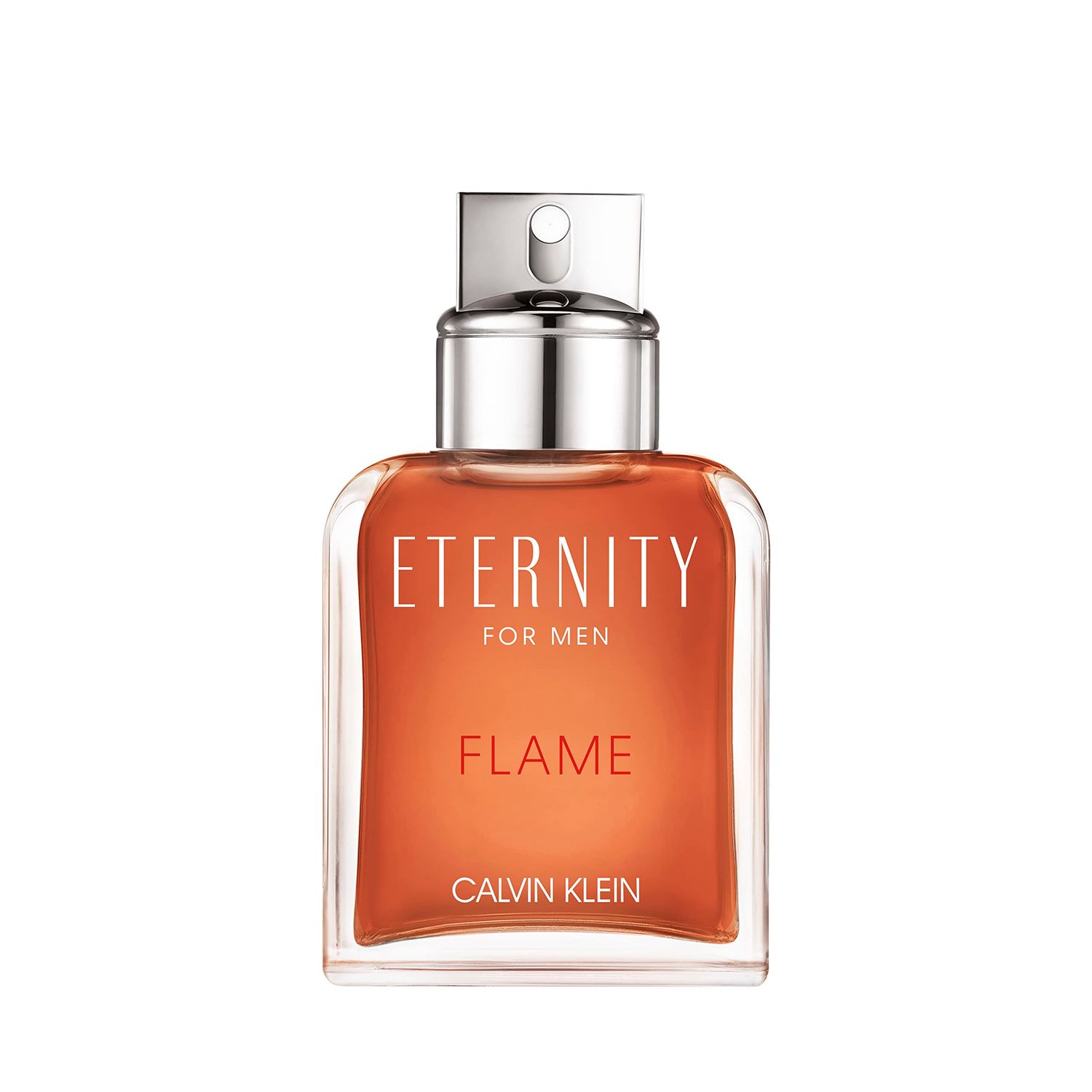 Calvin Klein Eternity Flame Eau De Toilette for Men - With Notes of Amber LeatherLong Lasting Fragrance 3.4 Fl. Oz
