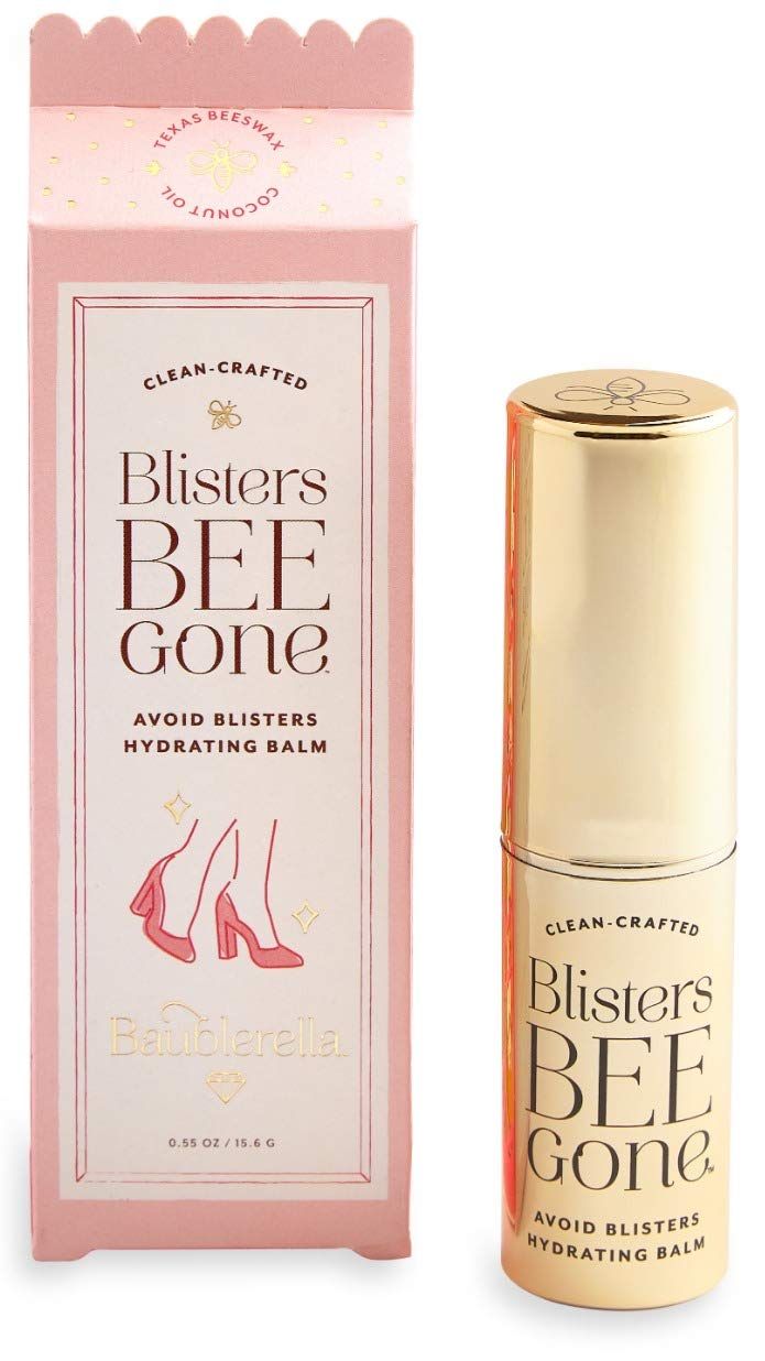 Baublerella Blisters Bee Gone Blister Prevention Hydrating Balm Fragrance Free 100 Pure Texas Beeswax Fast-Drying Formula