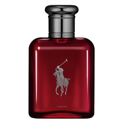 RALPH LAUREN FRAGRANCES Polo Red - Parfum - Men&#39;s Cologne - Ambery Woody - With Absinthe, Cedarwood, and Musk - Intense Fragrance - 2.5 Fl Oz