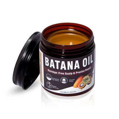 100 Pure Natural Batana Oil for Hair Growth, Cold Pressed Unrefined Batana Oil, Sourced from Honduras- Enhances Hair Thickness, Prevents Hair Loss for Men Women