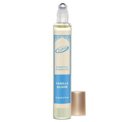 Zoha Vanilla Bloom - Vanilla Perfume for Women and Men, Alcohol Free Perfume Oil Roll On and Fragrance Mist