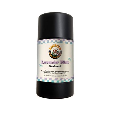 Magic Moo Tallow Natural Deodorant with no aluminum, baking soda, fragrances, phthaltes or parabens (Lavender Mint)