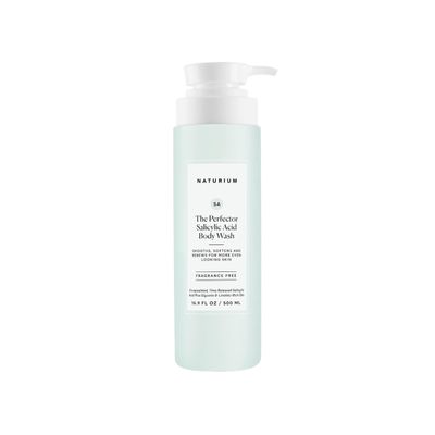 Naturium The Perfector Salicylic Acid Body Wash, Gentle Smoothing Cleanser, 16.9 oz