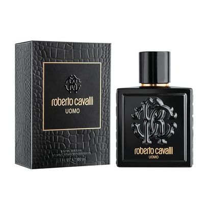 Roberto Cavalli Uomo Eau de Toilette, 3.4 Fl Oz