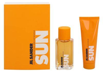 Jil Sander Sun for Women EDP Gift Set - 2.5 oz Eau De Parfum Spray 2.5 oz Perfumed Shower Gel
