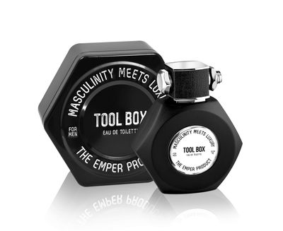 Emper Tool Box Eau De toilette EDT Perfume Long Lasting Relaxing Ideal for Men (3.4 Fl. OZ)