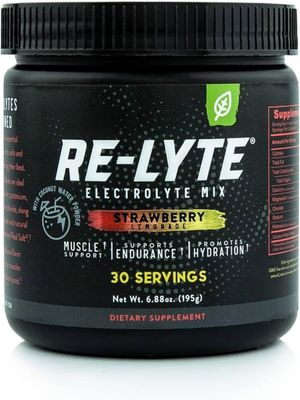 Re-lyte Electrolyte Drink Mix Strawberry Lemonade 30 Servings 6.70 oz.