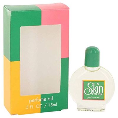 Skin Musk By Prince Matchabelli For Women. Skin Oil 0.5 Oz 15 Ml.