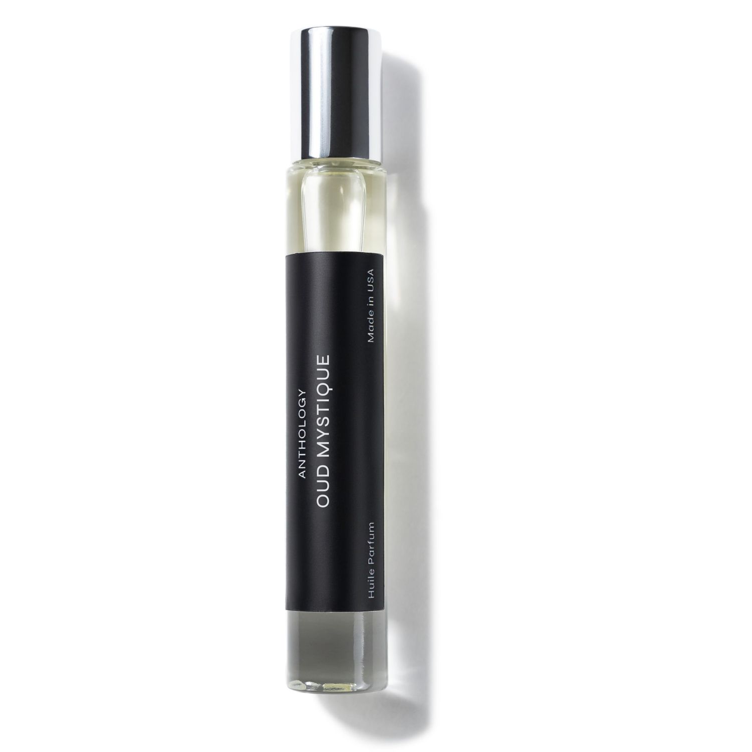 Anthology Mystique Oud Perfume Oil for Men 0.3oz 9 ML Oud, Amber, Vanilla Travel size rollerball, clean fragrance
