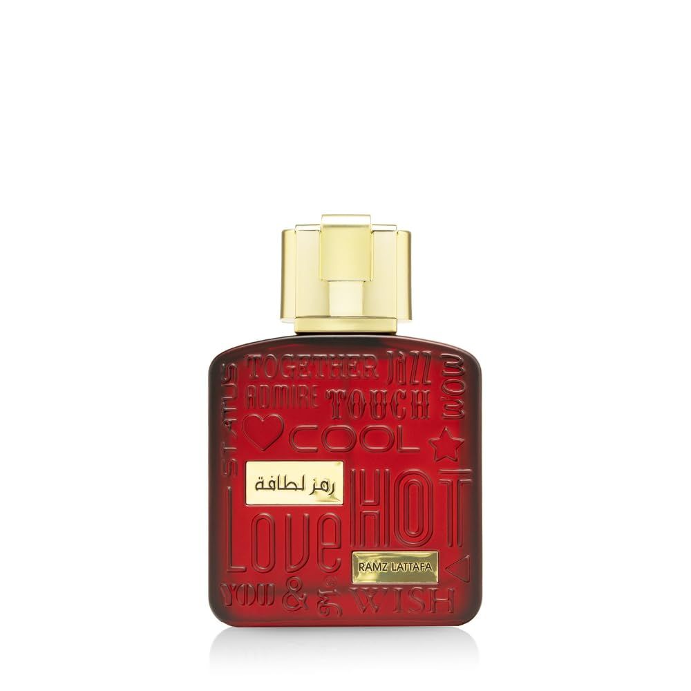 Lattafa Ramz Gold for Unisex Eau de Parfum Spray, 3.4 Ounce