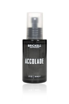 Brickell Men&#39;s Accolade Cologne for Men, Italian Bergamot, Cedarwood, Sandalwood, Lemon, and Guaiac Wood Scent, Natural and Organic, 1.7 Ounces