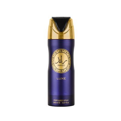 Lattafa Raed Luxe Perfumed Deodorant Spray, 6.7 Ounce (Unisex)