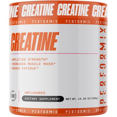 PERFORMIX - Creatine Monohydrate - 5000 mg Per Serving (5g) - Pre Workout - Increase Muscle Mass, Improve Strength Reduce Fatigue - Creatine Monohydrate Powder - Unflavored - 80 Servings - 400g