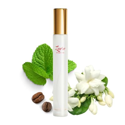 Zuere Perfumes for Women Eau de Parfum, Women&#39;s Perfume with Notes of Jasmine Latte, Pheromones Infused Enhanced Scents Perfumes 0.35 fl.oz10ml, JG_C1_08