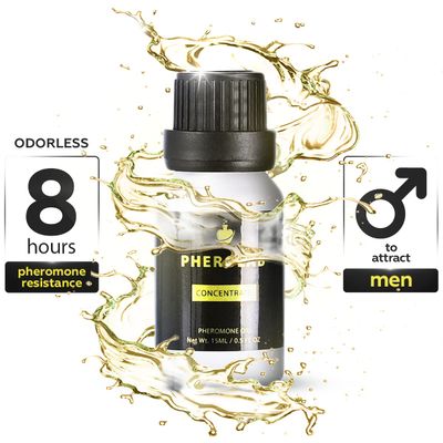PHEROLAB Pheromone Perfume Oil for Women- Infused with Essential Oils natural ingredients- odorless fragrance- happy cologne for women