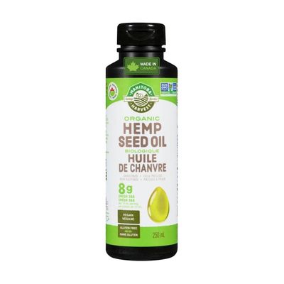 Manitoba Harvest Organic Hemp Seed Oil, 250 ML