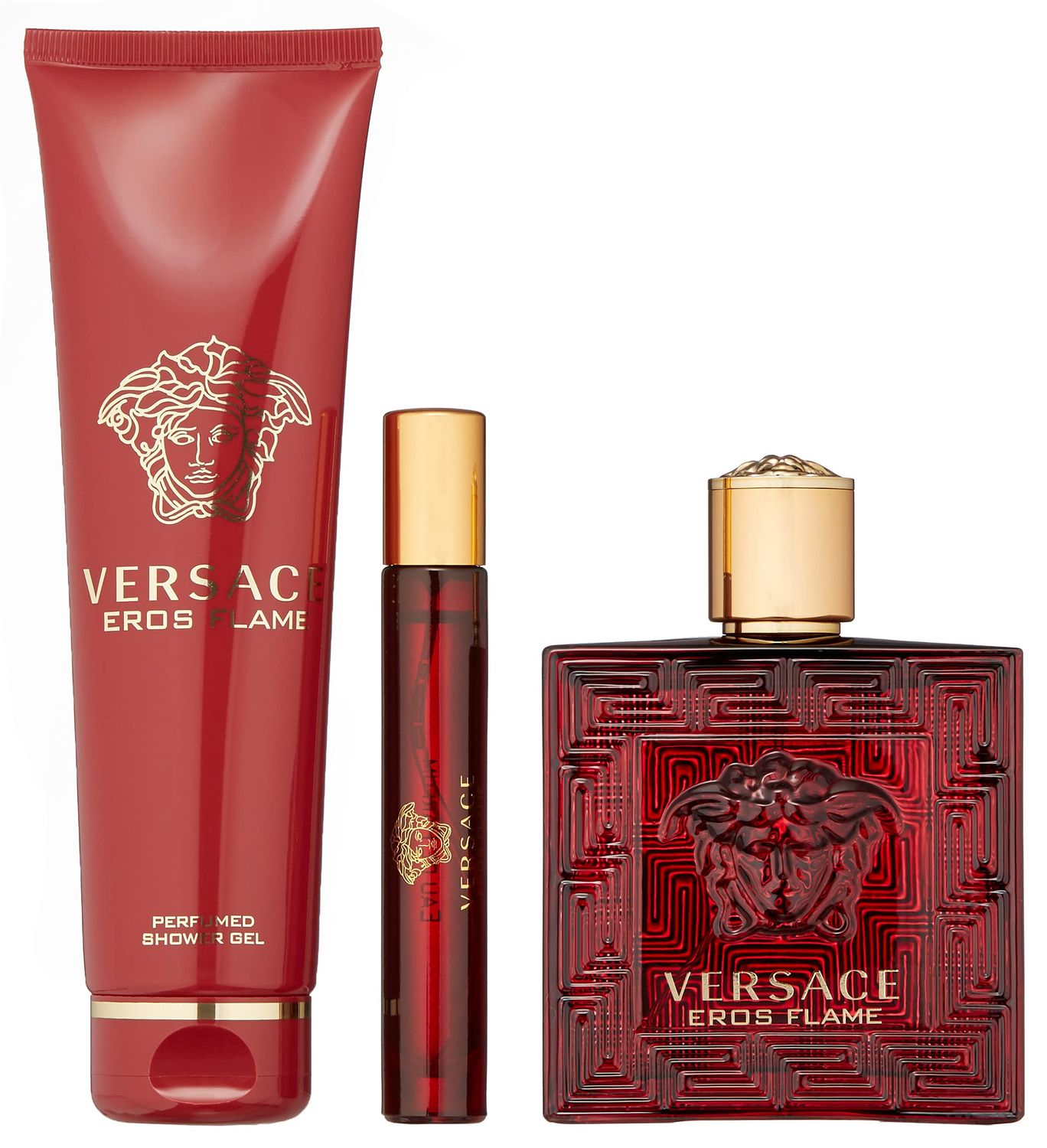Versace Versace Eros Flame Men 3 Pc GiftSet