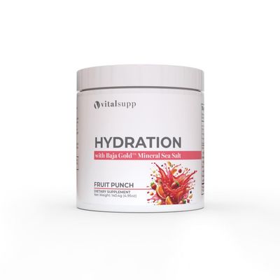 Vital Supp Electrolyte Powder - Zero Sugar Hydration Drink Mix with Sodium, Potassium, Magnesium Zinc - Mix Fruit Flavor - 45 Servings - Keto Fasting Friendly, Sports Workout Hydration