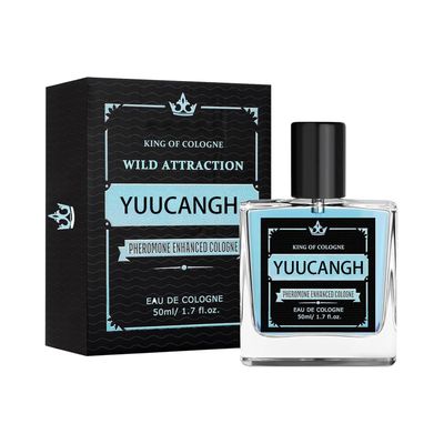 YUUCANGH Pheromone Cologne for Men Raw Attraction Confidence Mens Long-Lasting Pheromones Spray Natural And Fresh Without Pungent