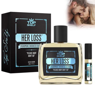 GEBUTP She lost menswear Cologne,Her Loss the Pheromone Men&#39;s,Science enhanced the raw appeal and confidence,Top Shelf Pheromone Enhanced Colognes for Men,Hypnosis 2.0 Men&#39;s,Natural Herbal Formula