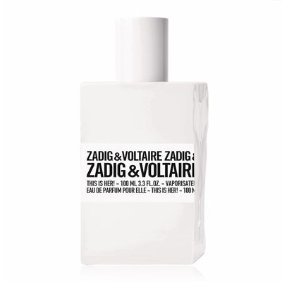 Zadig Voltaire This is Her for women Eau de Parfum 3.3 ounce