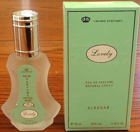 Al Rehab Lovely Eau de Parfum Spray for Unisex, 1.18 Ounce