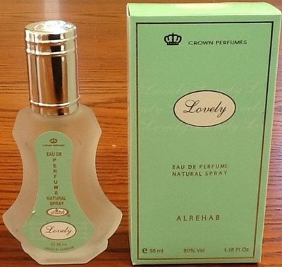 Al Rehab Lovely Eau de Parfum Spray for Unisex, 1.18 Ounce