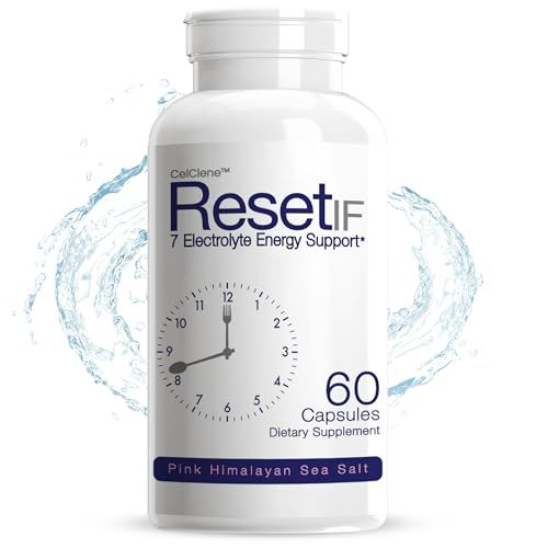 ResetIF, 7 Energy Electrolytes, Methyl B12 Methly Folate, Green Tea Green Coffee Extracts, B Complex, Zinc, 72 Trace Minerals