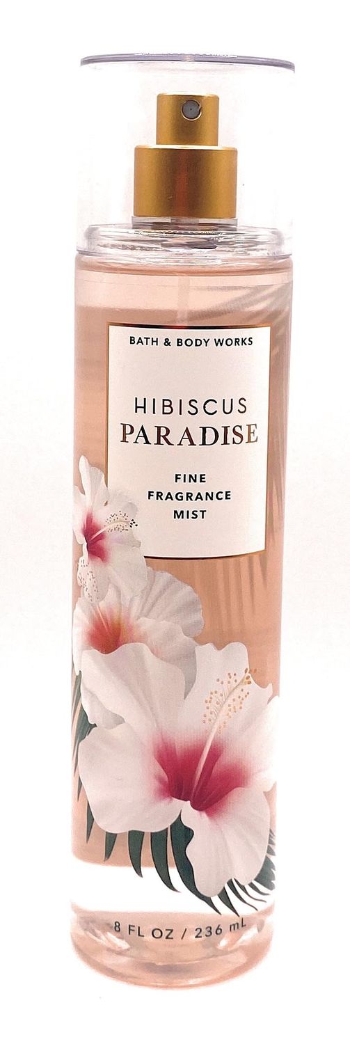 Bath Body Works Hibiscus Paradise Fine Fragrance Mist 8 Fluid Ounce Spray