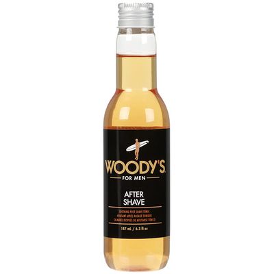 Woody&#39;s Aftershave, Soothing Post-Shave Tonic for Men With Aloe Vera, Calendula, Chamomile, and Monoi Oils, 6.3 Fl Oz