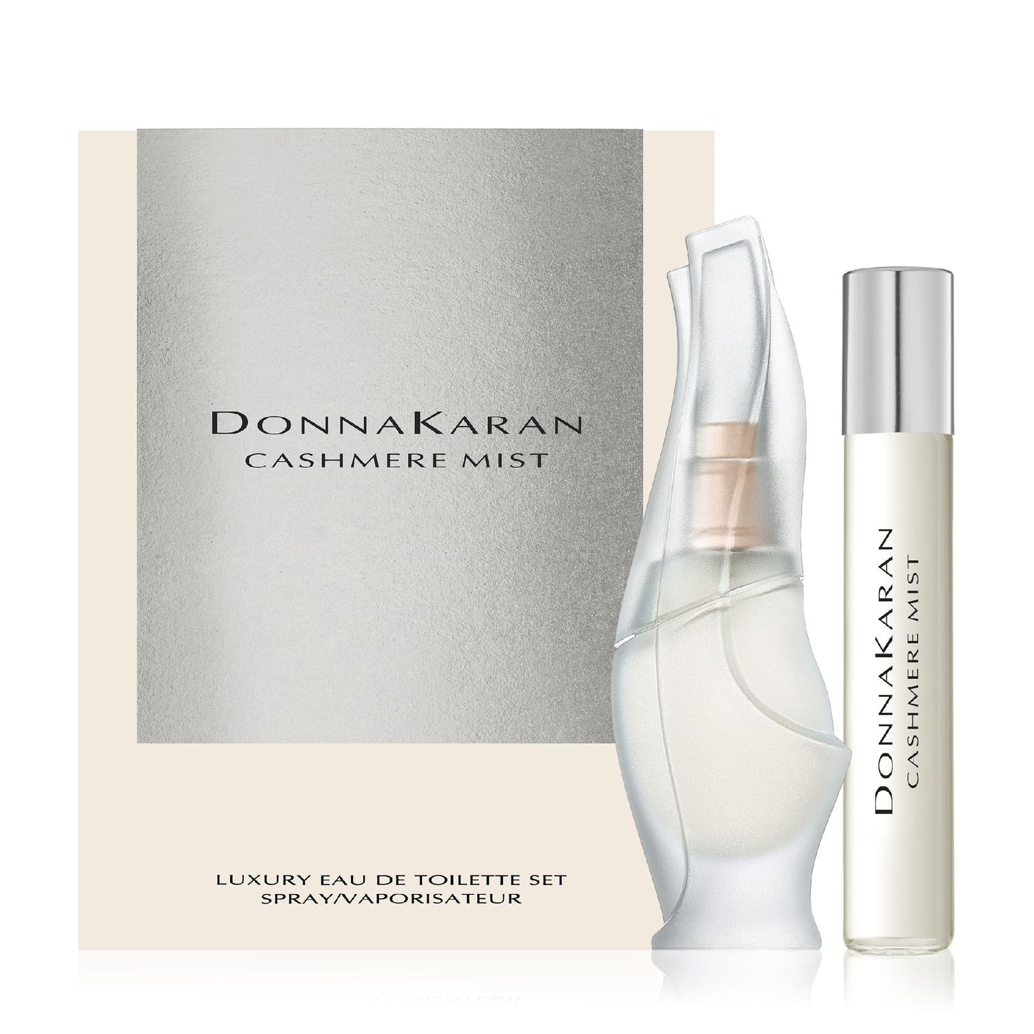 Donna Karan Cashmere Mist Luxury Eau de Toilette Set For Women - Mini Spray 0.5 Fl. Oz. Purse Spray, Travel Spray 0.5 Fl. Oz.