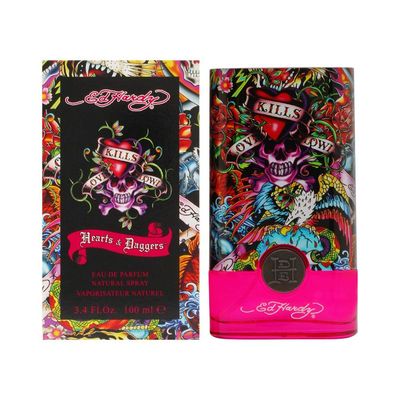 Ed Hardy Hearts Daggers by Ed Hardy Eau De Parfum Spray 3.4 oz (Women)