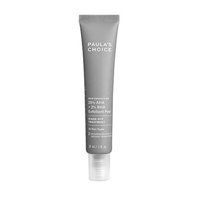 Paula&#39;s Choice Skin Perfecting 25 AHA 2 BHA Exfoliant Peel, Fragrance-Free Paraben-Free, 1 Oz