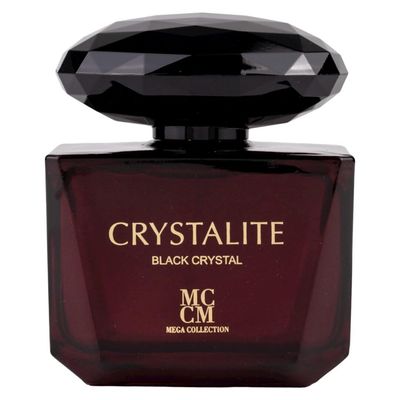 Ard Al Zaafaran. Mega Collection Crystalite Black Crystal Eau De Parfum Spray for Women, 3.4 Ounce