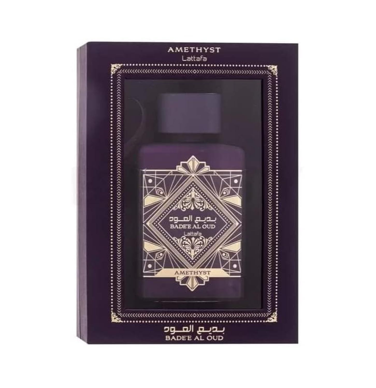 Lattafa Perfumes Bade&#39;e Al Oud Amethyst Eau de Parfum Unisex Spray oz 100ml