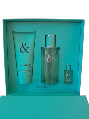 Tiffany Co. Love Perfume Gift Set for Women 3oz EDP Spray, 0.17oz EDP Spray, 3.3oz Body Lotion