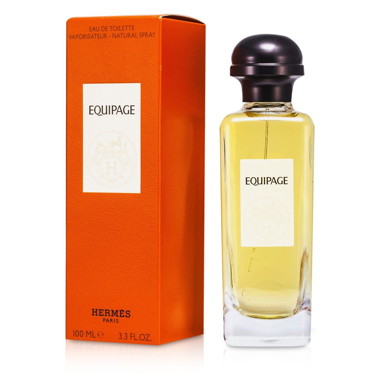 HERMES Equipage Eau de Toilette Natural Spray for Men, 3.3 Fluid Ounce