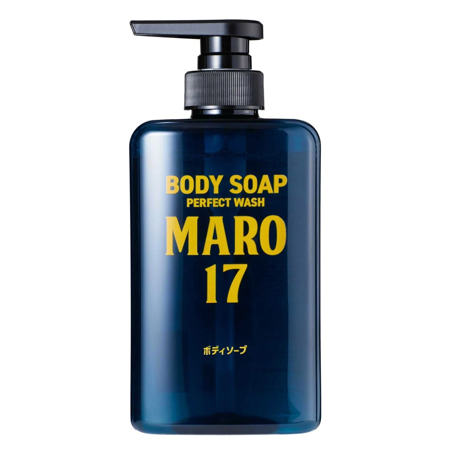 MARO17 Body Soap Perfect Wash - Mens Body Wash - Luxurious, Moisturizing Shower Gel - Sulfate Free Hyaluronic Acid Collagen for Hydrating Deep Cleanse - Bergamot Fragrance - Gifts for Men