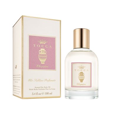 Tocca Cleopatra Scented Dry Body Oil, 3.4 Fl Oz - Olio Sublime Profumato Body Fragrance Featuring Grapefruit, Jasmine Vanilla Musk