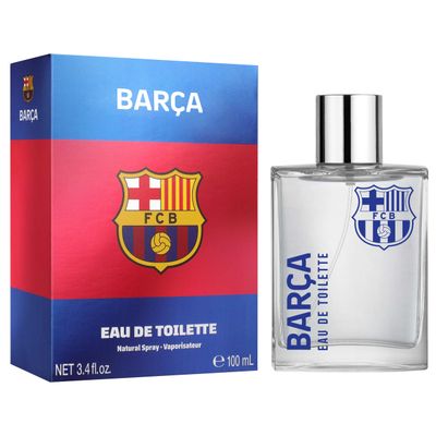 FC Barcelona, Barca, FCB, Special Edition, Fragrance, for Men, Eau de Toilette, EDT, 3.4oz, 100ml, Cologne, Spray, Made in Spain, By Air Val International, blue (8625)
