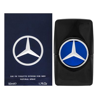 Mercedes-Benz Man Intense - Eau de Toilette - Long Lasting Amber Patchouli Cologne - 0.84 oz Spray