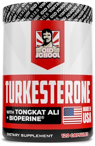 Turkesterone 15,000mg Max Potency BioPerine for High Absorption Supplement with Tongkat Ali - Increase Lean Muscle Growth Recovery, Drive Stamina - USA Made Non GMO - 120 V Capsules