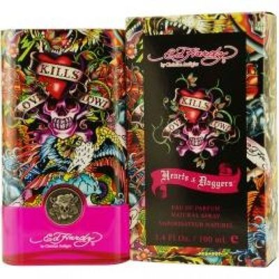 Ed Hardy Hearts Daggers by Christian Audigier for Women 3.4 oz Eau de Parfum EDP Spray