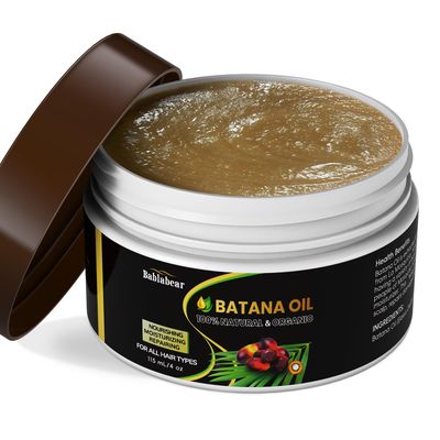 Bablabear Batana Oil for Hair Growth,Natural Organic Hair Oil Repairs Damaged Hair,Enhances Hair Thickness,Eliminates Split Ends,Prevents Loss for Men Women.