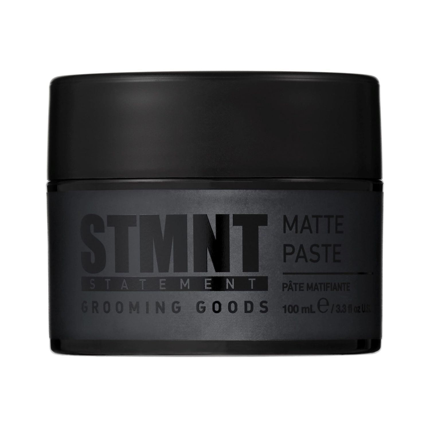 STMNT Grooming Goods Matte Paste 3.38 oz All Day Strong Hold High Volume Hair Clay Paste For Men Non-Greasy Formula Texture Paste for Hair Ideal for Dry Damp Hair Mens Hair Styling