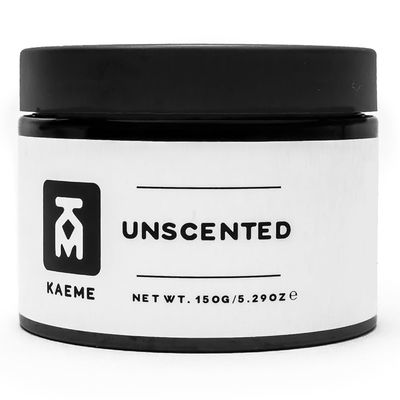 Kaeme Unscented Fragrance-Free Whipped Natural African Shea Butter Body Cream With Coconut Oil For Sensitive Dry Skin, Hand and Body, For Men and Women (10.5oz300g jar)