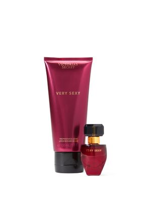 Victoria's Secret Very Sexy Mini Fragrance Duo Gift Set, Eau de Parfum Travel Lotion