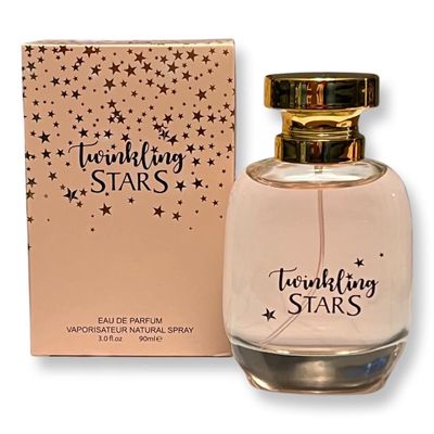 United Scents Twinkling Stars Eau de Parfum 3 Fl Oz Notes Enticing Sandalwood, Refreshing Tangerine, Mediterranean Borage