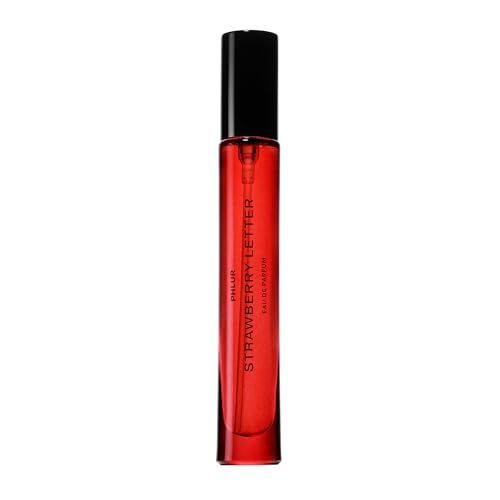 PHLUR Strawberry Letter Eau de Parfum - Travel Size Perfume Spray for Women Men - Strawberry Gourmand Fine Fragrance (9.5mL)