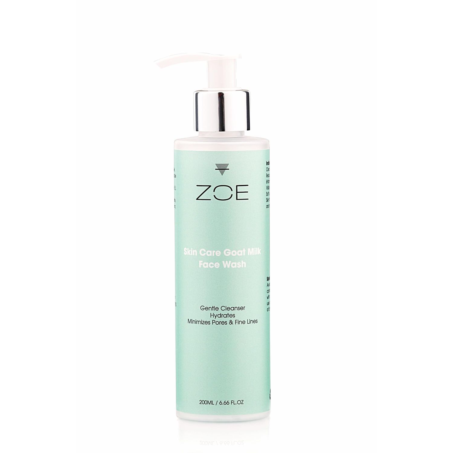 ZOE Skincare - Natural GOAT MILK Face Wash - Sensitive Skin and Dry Skin Face Cleanser - Vitamin E ALOE VERA Face Wash - Cruelty Fragrance Free Organic Skincare